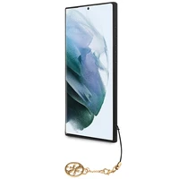 Guess GUHCS23LGF4GGR S23 Ultra S918 pelēks/pelēks cietais apvalks 4G Charms kolekcija