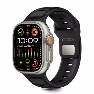 Tech-Protect IconBand Line ремешок для Apple Watch 44 / 45 / 46 / 49 mm — черный