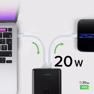 Внешний аккумулятор SBS TTBB30000PD20K 30000 mAh 2 x USB-C 2 x USB-A - чёрный