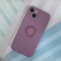 Viedtālruņa apvalks ar pirksta turētāju Xiaomi Redmi Note 13 5G (global) gaiši violetā krāsā