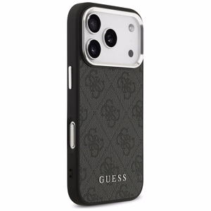 Guess 4G Classic Logo MagSafe Чехол для iPhone 17 Pro - чёрный