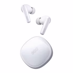 QCY T13X In-Ear austiņas ar ENC IPX5 Bluetooth 5.3 - baltas krāsas
