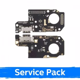 Uzlādes ports saderīgs ar Xiaomi Redmi Note 12 4G ar flex / Plata (Service Pack)