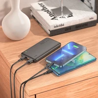 Portatīvais lādētājs (m) Hoco 10000 mAh PD QC 3A 22,5W J101 melns