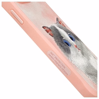 Nimmy Big Eyed Pet 2.0 kaķa apvalks iPhone 15 Pro Max - rozā