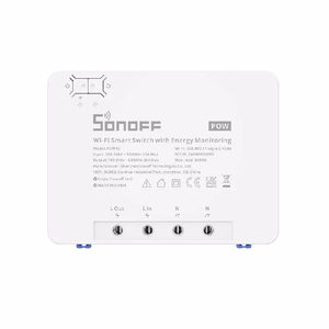 Sonoff POWR3 viedais WiFi slēdzis ar strāvas mērīšanas funkciju