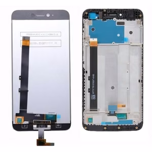 LCD displejs saderīgs ar Xiaomi Redmi Note 5A melns ar rāmi HQ