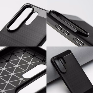 Case for Huawei P Smart 2019 Carbon 2.0 black