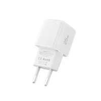 Tech-Protect NCM25 USB-C PD 25W sienas lādētājs - balts