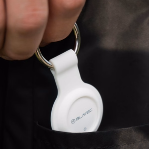 Balts Blavec BTG-01 Bluetooth priekšmetu izsekotājs Apple un Android ierīcēm (BTBTG01-W)