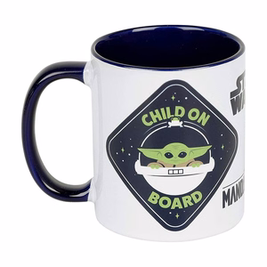 Star Wars The Mandalorian Baby Yoda keramikas krūze dāvanu kastē, 300 ml