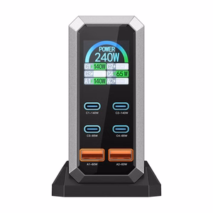 Blitzwolf BW-S31 tīkla lādētājs 2xUSB-A, 4xUSB-C, PD, 240W