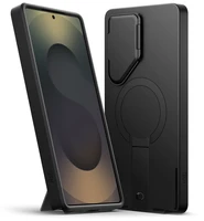 Tech-Protect Kevlar Aura Magnētiskais viedtālruņa apvalks Samsung Galaxy S25 Ultra - melns/oranžs