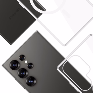 3mk caurspīdīgs magnētiskais viedtālruņa apvalks Samsung Galaxy S25 Ultra