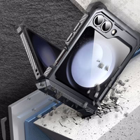 Supcase IBLSN ArmorBox viedtālruņa apvalks Samsung Galaxy Z Flip 6 - melns