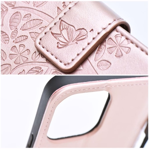 MEZZO Grāmatu futrālis priekš SAMSUNG A37 5G tree rose gold