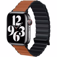 Beline siksniņa Apple Watch Magnetic Pro 38/40/41mm melns/brūns box