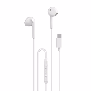 Dudao X3C проводные вставные наушники USB-C 1.2м белые