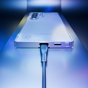 3mk Just20g Skaidrs viedtālruņa apvalks skirtas Samsung Galaxy S24 Ultra - caurspīdīgs