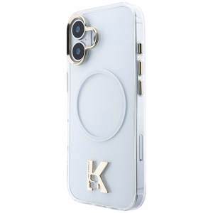 Karl Lagerfeld IML K Head Logo MagSafe Maciņš for iPhone 17 - Clear