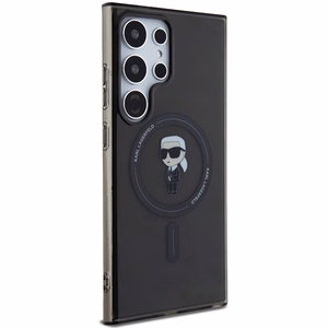 Karl Lagerfeld IML Ikonik MagSafe чехол для Samsung Galaxy S24 Ultra - чёрный