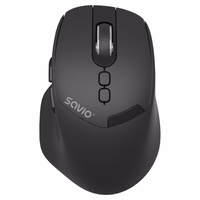 Savio MB-06 mouse Universal Ambidextrous Bluetooth 3800 DPI