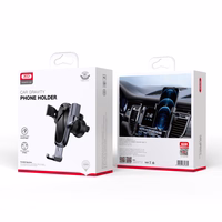 XO auto turētājs C86 melns gaisam