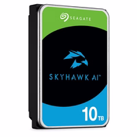 Seagate SkyHawk AI internal hard drive 10 TB 7200 RPM 256 MB 3.5" Serial ATA III (ST10000VE001)