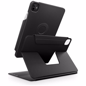 Uniq Rovus Snapmount Magnētiskais 360 Rotējošs Noņemams apvalks iPad Pro 13" 2024 (7. paaudze) - melns