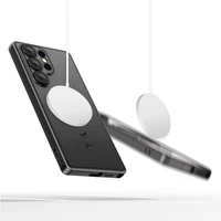 Tech-Protect MagFlex viedtālruņa apvalks Samsung Galaxy S25 Ultra - caurspīdīgs melns