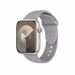 Crong Liquid Apple Watch siksniņa, 44/45/46/49 mm, pelēka