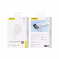 FONENG tīkla lādētājs EU55 GaN PD 20W 1xUSB-C balts