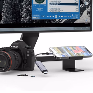 Tech-Protect UltraBoost SD/micro SD karšu lasītājs ar Lightning / USB-A savienotāju - pelēks
