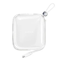 Joyroom JR-L005 10000mAh Lightning USB-A portatīvais lādētājs - balta