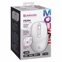MOUSE DEFENDER FEAM MM-296 RF SILENT balts