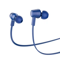 HOCO vadu austiņas Jack 3,5 mm ar mikrofonu M86 zilas