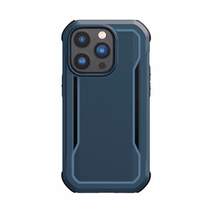 Raptic X-Doria Fort viedtālruņa apvalks iPhone 14 Pro ar Magnētisko bruņotu zilu pārklājumu