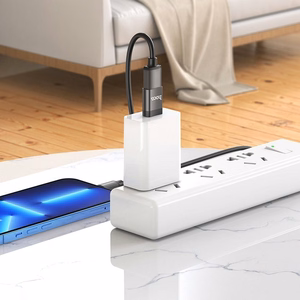 Adapteris Hoco UA17 Type-C uz USB-A melns