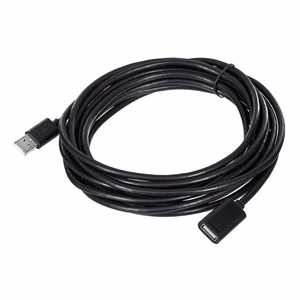 UNITEK Y-C418GBK USB kabelis USB 2.0 5 m USB A melns