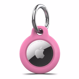 Tech-Protect Rough maciņš modelim Apple AirTag 1/2 – rozā
