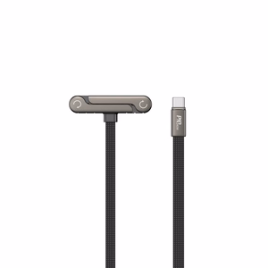 USB-C–USB-C kabelis Devia Ultra6 ar statīvu, 1,5 m, 240 W