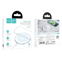 Bezvadu lādētājs HOCO 2A 15W ar LED indikatoru CW6 PRO balts