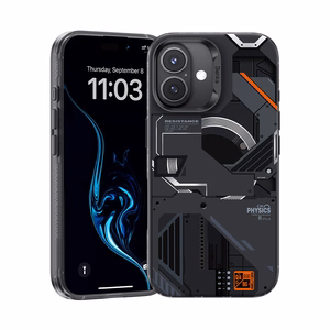 Benks Magnētiskais Mecha sērijas viedtālruņa apvalks Iphone 16 Plus melns