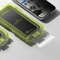 Ringke Easy Slide 2-komplekts privātuma stikls iPhone 17 Pro - melns