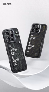 Benks magnētiskais Armor Air Kevlar 600D Summit Kangrinboque (0066) apvalks iPhone 16 Pro Max