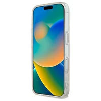 Guess IML 4G Magnētiskais viedtālruņa apvalks iPhone 16 Plus - rozā
