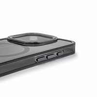 Mirdzošs apvalks ar MagSafe Samsung Galaxy A16 5G - melns