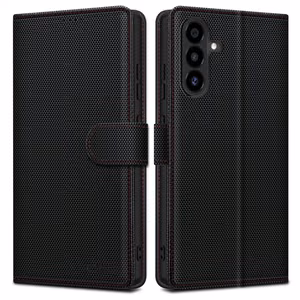 Tech-Protect Wallet RS apvalks Samsung Galaxy A56 5G - melns