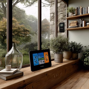 Bezvadu WiFi vadāma meteoroloģiskā stacija GB522