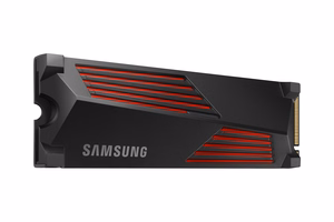 SSD Samsung 990 PRO ar dzesētāju 2TB M.2 PCIe NVMe MLC rakstīšanas ātrums 6900 MB/s lasīšanas ātrums 7450 MB/s 2,3mm TBW 1200 TB MTBF 1500000 h MZ-V9P2T0CW